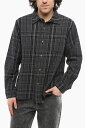 【1000円OFFクーポン配布中!!】 ステューシー STUSSY シャツ メンズ Shirts PLAID CHECKED OVERSHIRT WITH BREAST POCKET 1110303CO BLAC 関税 送料無料 ラッピング無料 2020SS dk