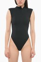 エンタイア スタジオ ENTIRE STUDIOS Tシャツ トップス レディース T-shirts and tops STRETCH COTTON BLADE BODYSUIT WITH PADDED SHOULDERS ES2117VI SO 関税 送料無料 ラッピング無料 2020AW dk