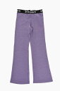 【三連休限定1000円OFF】 パーム・エンジェルス PALM ANGELS ズボン パンツ ガールズ Trousers FLARED RIBBED LUREX PANTS WITH LOGOED ELASTIC BAND PGCA016S24-AJER001 3610 関税 送料無料 ラッピング無料 2020SS dk