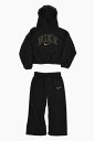 ナイキ NIKE KIDS ズボン パンツ ガールズ Trousers TERRY-COTTON SWOOSH SPIRIT HOODIE AND JOGGERS SET WITH GOLDE 36M496-023 関税 送料無料 ラッピング無料 2020AW dk