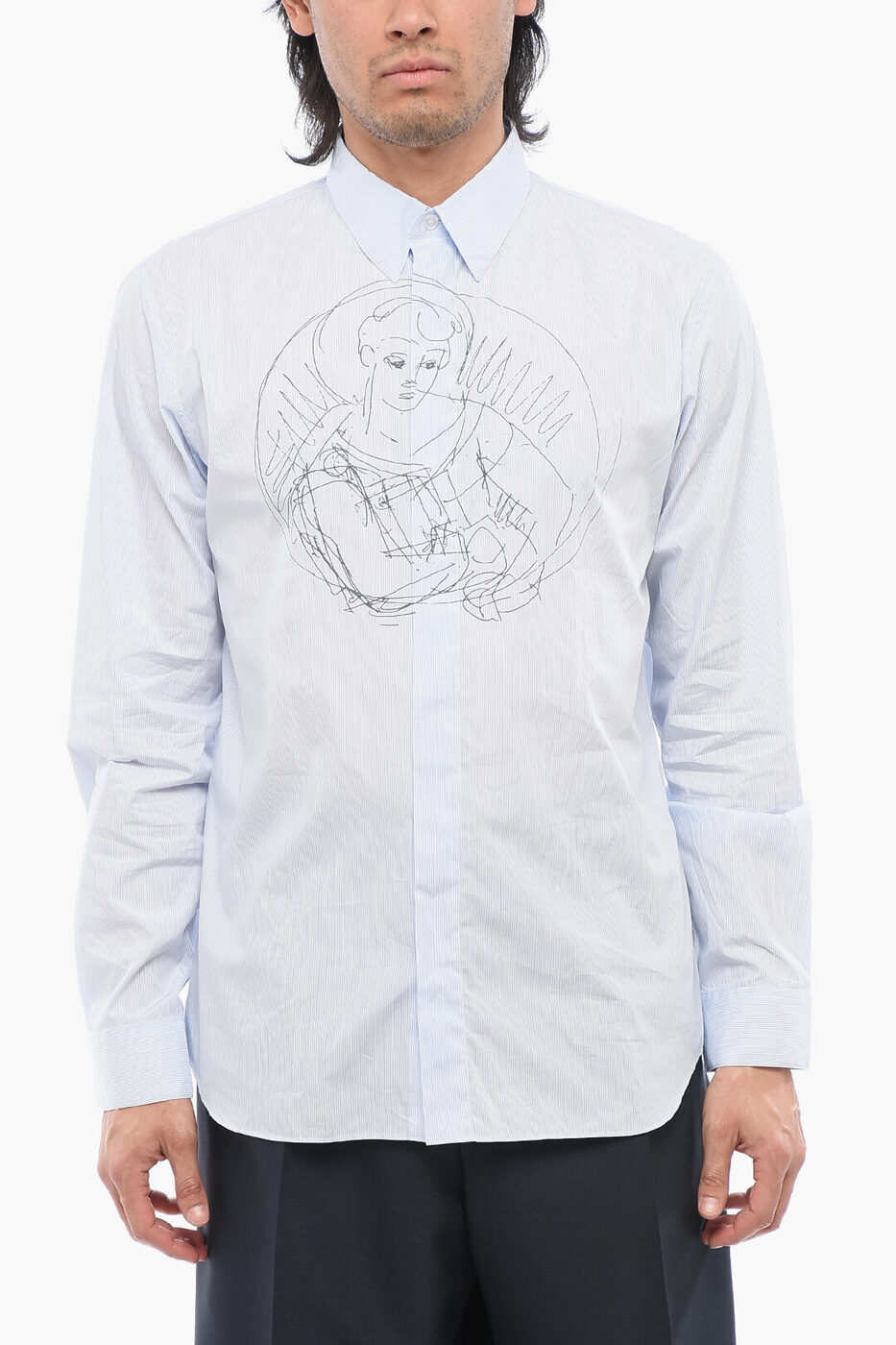 ǥ CHRISTIAN DIOR   Shirts DUNCAN GRANT STRIPED CHARLESTON PR...