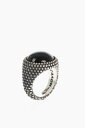 ノーヴェヴェンティチンクエ NOVE25 ジュエリー メンズ Jewelry DOTTED OVAL SIGNET RING WITH ONYX STONE N25ANEPQ074 関税 送料無料 ラッピング無料 2020SS dk