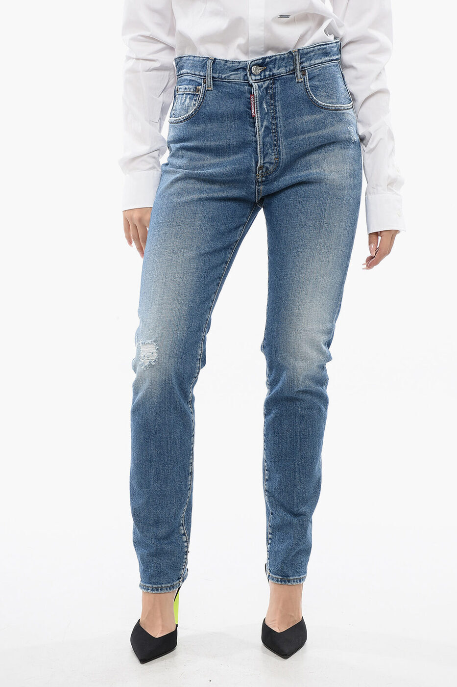 ݥȺ4!! ǥ DSQUARED2 ǥ˥ ǥ Jeans MID WASH 642 FIT DE...