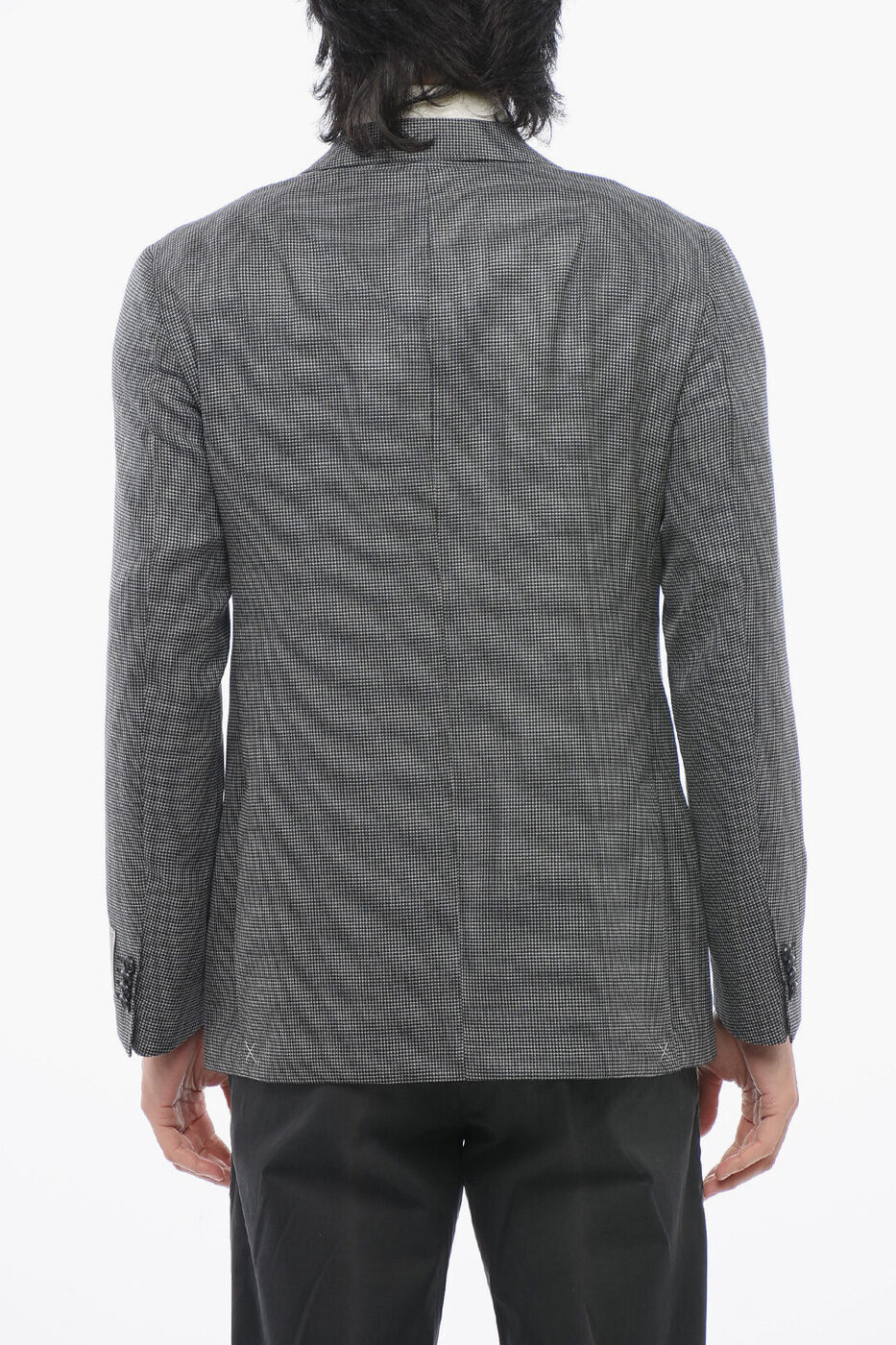 【本日5のつく日P4倍】 コルネリアーニ CORNELIANI フォーマル スーツ メンズ Formal Outfits CC COLLECTION VIRGIN WOOL RIGHT BLAZER WITH HOPSACK MOTIF 94XR47 9986378 013 関税 送料無料 ラッピング無料 2020AW dk