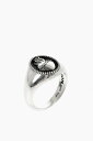 ノーヴェヴェンティチンクエ NOVE25 ジュエリー メンズ Jewelry STERLING SILVER SACRED HEART SIGNET RING N25ANE00089 関税 送料無料 ラッピング無料 2020SS dk