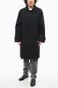 アディダス ADIDAS トレンチ コート メンズ Coats and Trench LIGHTWEIGHT TWILL COTTON COAT WITH HIDDEN CLOSURE HM6500PL BLK 関税 送料無料 ラッピング無料 2020SS dk