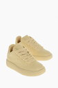 バーバリー BURBERRY スニーカー レディース Sneakers LEATHER SNEAKERS WITH MAXI LACES AND LOGOED SOLE 8083396 A3364 DAFFODIL 関税 送料無料 ラッピング無料 2020SS dk
