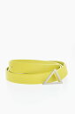 【土日限定1000円OFF】 ボッテガ ヴェネタ BOTTEGA VENETA ベルト メンズ Belts LEATHER BELT WITH SILVER-TONE TRIANGLE BUCKLE 20MM 657149VMAU3 3560 関税 送料無料 ラッピング無料 2020SS dk
