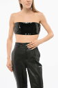 【1000円OFFクーポン配布中!!】 ディースクエアード DSQUARED2 Tシャツ トップス レディース T-shirts and tops ECO PATENT LEATHER TUBE TOP S72NC0987 S54532 900 関税 送料無料 ラッピング無料 2020SS dk