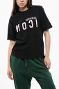 ディースクエアード DSQUARED2 Tシャツ トップス レディース T-shirts and tops COTTON CREW-NECK T-SHIRT WITH PRINT LOGO S80GC0052 S22507 900 関税 送料無料 ラッピング無料 2020SS dk