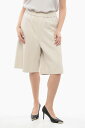 【1000円OFFクーポン配布中!!】 アミアレクサンドルマテュッシ AMI ALEXANDRE MATTIUSSI ズボン パンツ レディース Trousers LEATHER WIDE LEG SHORTS USO324 LH0029 F 193 関税 送料無料 ラッピング無料 2020SS dk