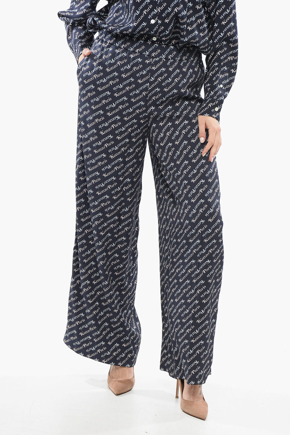 ݥȺ4!! 󥾡 KENZO ܥ ѥ ǥ Trousers VERDY PAJAMA PANTS WI...