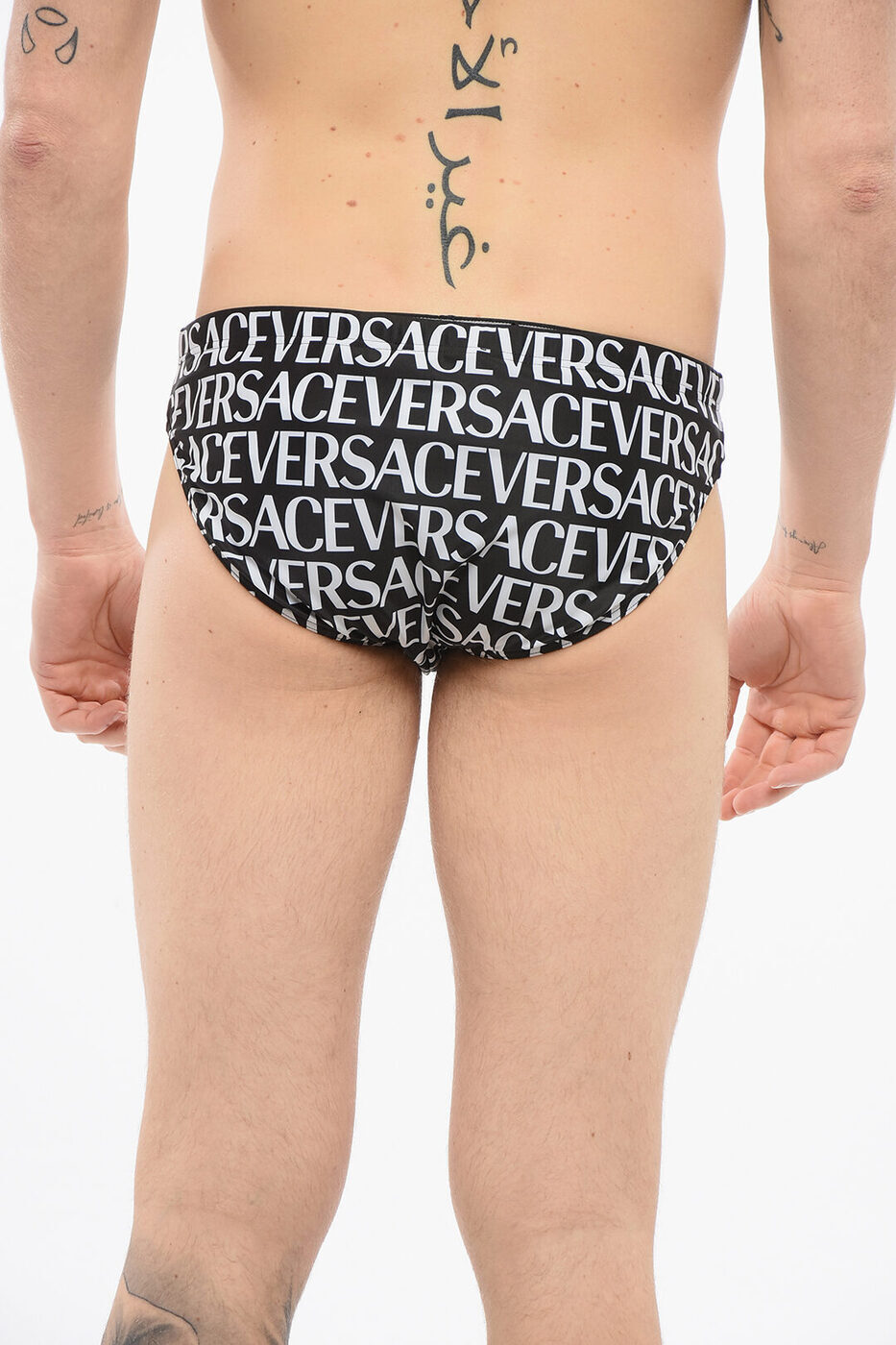 ヴェルサーチ VERSACE 水着 スイムウェア メンズ Swimwear MONOGRAM PATTERNED SWIM SLIPS 1002515 1A05460 5B040 関税 送料無料 ラッピング無料 2020SS dk