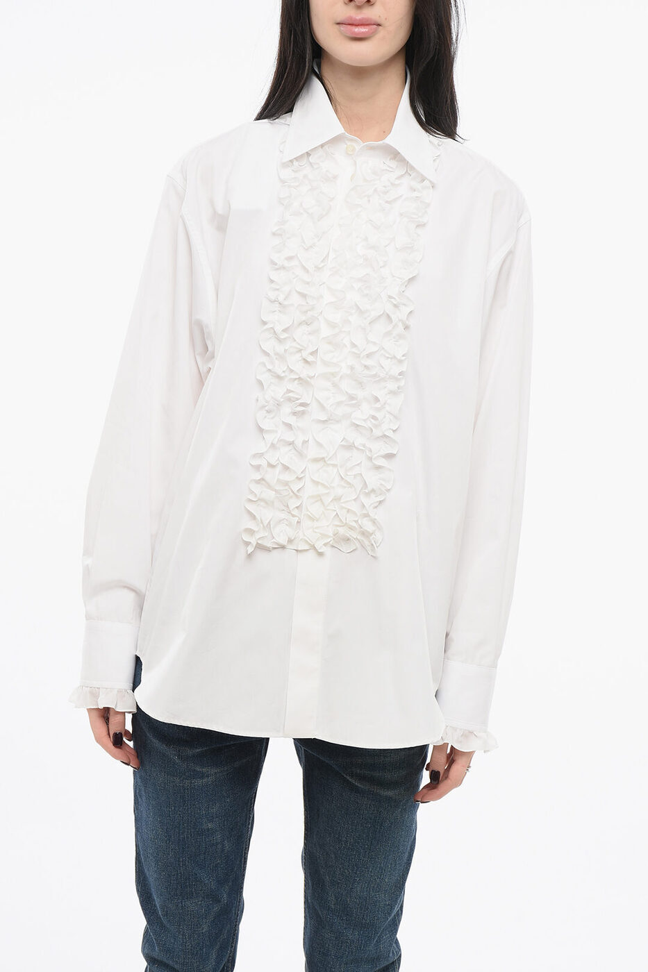 ƥ ޥåȥˡ STELLA MCCARTNEY  ǥ Shirts RUFFLED SHIRT 620111SMA9...