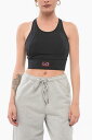 エンポリオ アルマーニ EMPORIO ARMANI Tシャツ トップス レディース T-shirts and tops EMPORIO SPORTY CROPPED TOP WITH PADDING 3DTH55 TJTCZ 1200 関税 送料無料 ラッピング無料 2020SS dk