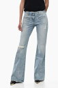 パーム エンジェルス PALM ANGELS デニム レディース Jeans LIGHT WASHED BOOTCUT FIT DENIMS 29 CM PWYB031F23DEN0014060 関税 送料無料 ラッピング無料 2020SS dk