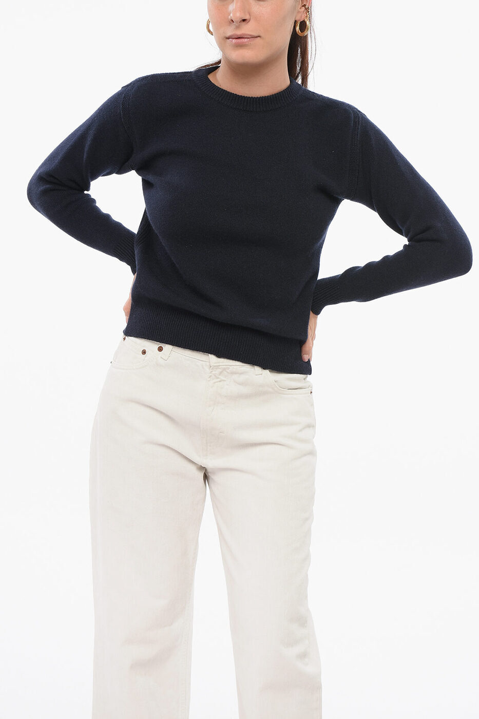 ݥȺ4!! ե SA SU PHI  ˥åȥ ǥ Knitwear CREW NECK PU...