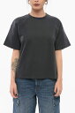 ボッテガ ヴェネタ BOTTEGA VENETA Tシャツ トップス レディース T-shirts and tops CREW NECK COTTON T-SHIRT WITH POPELINE LINING 753811V39G0 1312 関税 送料無料 ラッピング無料 2020SS dk
