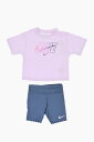 【本日ポイント4倍!!】 ナイキ NIKE KIDS ズボン パンツ ガールズ Trousers LOGO PRINTED T-SHIRT AND SHORTS SET 36M698-U6B 関税 送料無料 ラッピング無料 2020SS dk