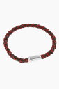 コルネリアーニ CORNELIANI ジュエリー メンズ Jewelry WOVEN LEATHER BRACELET WITH MAGNETIC CLOSURE 91TE08 3120511 045 関税 送料無料 ラッピング無料 dk