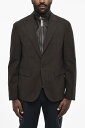 【1000円OFFクーポン配布中!!】 ディースクエアード DSQUARED2 フォーマル スーツ メンズ Formal Outfits VIRGIN WOOL BLEND 1 BUTTONS BLAZER WITH FAUX LEATHER DETAILS S74BN1143 S53632 143 関税 送料無料 ラッピング無料 2020AW dk