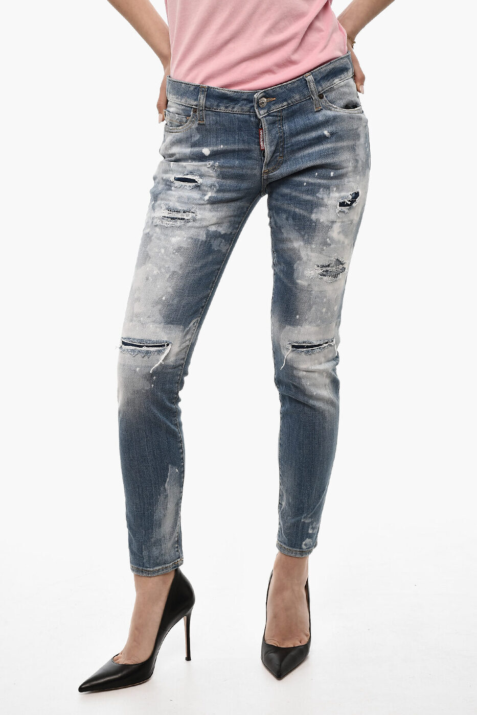 ǥ DSQUARED2 ǥ˥ ǥ Jeans DISTRESSED BLEACHED JENNIFER JEANS...