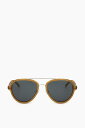 リンダ ファロー LINDA FARROW サングラス サングラス・メガネ メンズ Sunglasses PHILLIP LIM AVIATOR SUNGLASSES WITH METAL BRIDGE PL16 ORANGE 関税 送料無料 ラッピング無料 dk