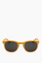 リンダ ファロー LINDA FARROW サングラス サングラス・メガネ メンズ Sunglasses DRIES VAN NOTEN WAYFARER SUNGLASSES WITH PLASTIC FRAME DVN89 YELLOW 関税 送料無料 ラッピング無料 dk