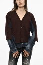 【土日限定1000円OFF】 ディースクエアード DSQUARED2 セーター ニットウェア レディース Knitwear V-NECK DOUBLE FABRIC SWEATER WITH BUTTONS S71DM0478 S30341 968 関税 送料無料 ラッピング無料 2020AW dk