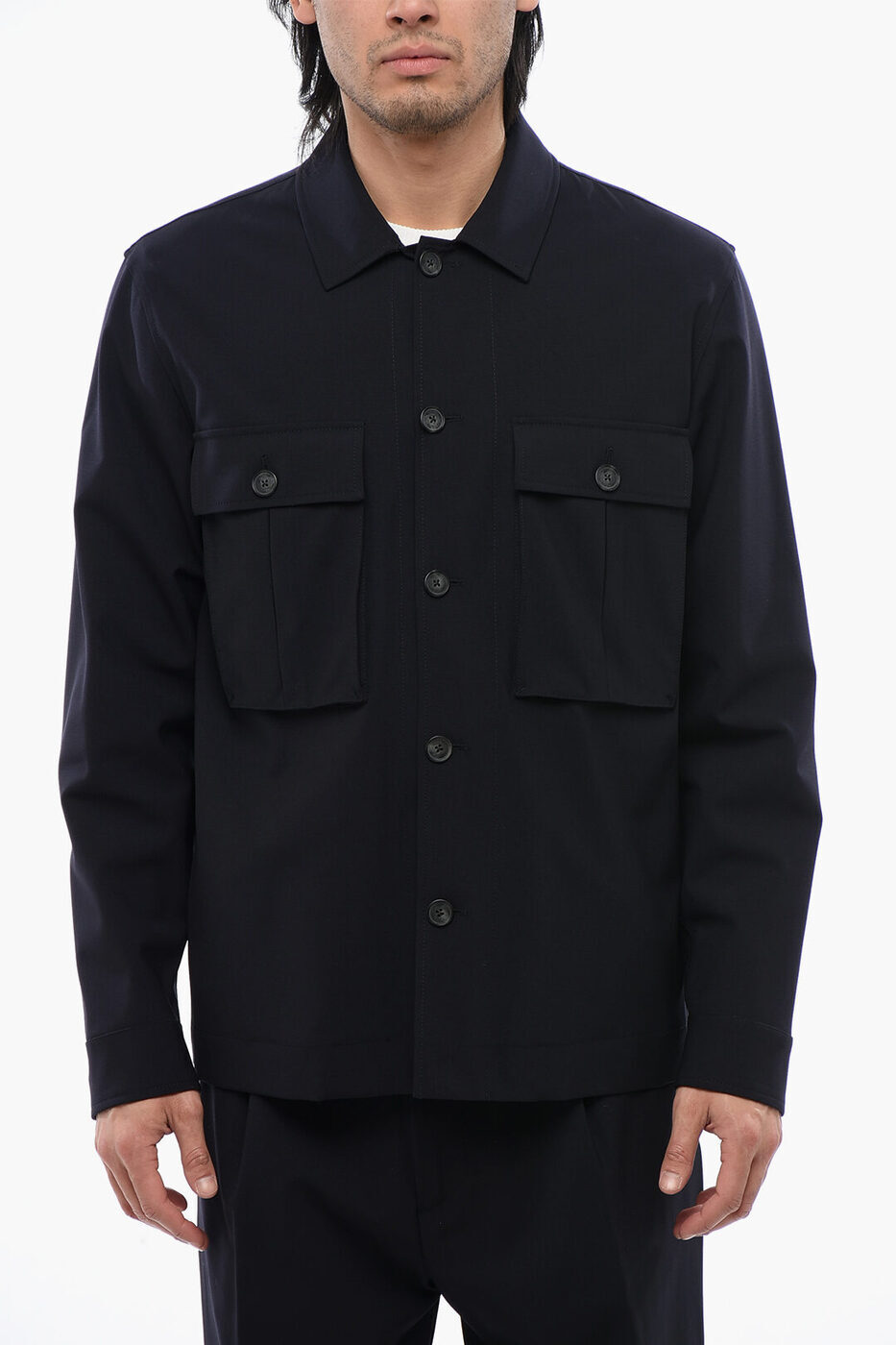 ݥ4!! ƥ ALTEA   Shirts TECHNICAL WOOL OVERSHIRT 235730...