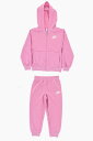 【1000円OFFクーポン配布中!!】 ナイキ NIKE KIDS ズボン パンツ ガールズ Trousers SOLID COLOR JOGGERS AND FULL ZIP SWEATSHIRT SET WITH CONTRAS 36M485-ACG 関税 送料無料 ラッピング無料 2020SS dk