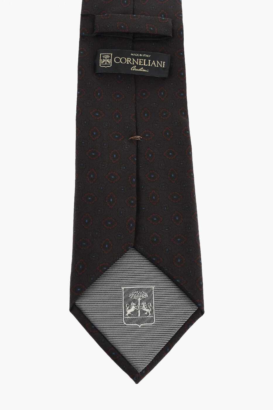 コルネリアーニ CORNELIANI 蝶ネクタイ タイ ネクタイ メンズ Ties and bow ties GEOMETRIC PATTERNED SILK TIE 82U306 8820439 002 関税 送料無料 ラッピング無料 2020SS dk
