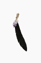 ディースクエアード DSQUARED2 ジュエリー メンズ Jewelry SINGLE CLIP-ON FEATHERS TALISMAN EARRING WITH LEATHER PENDAN ERM0016 37202404 M1038 関税 送料無料 ラッピング無料 dk