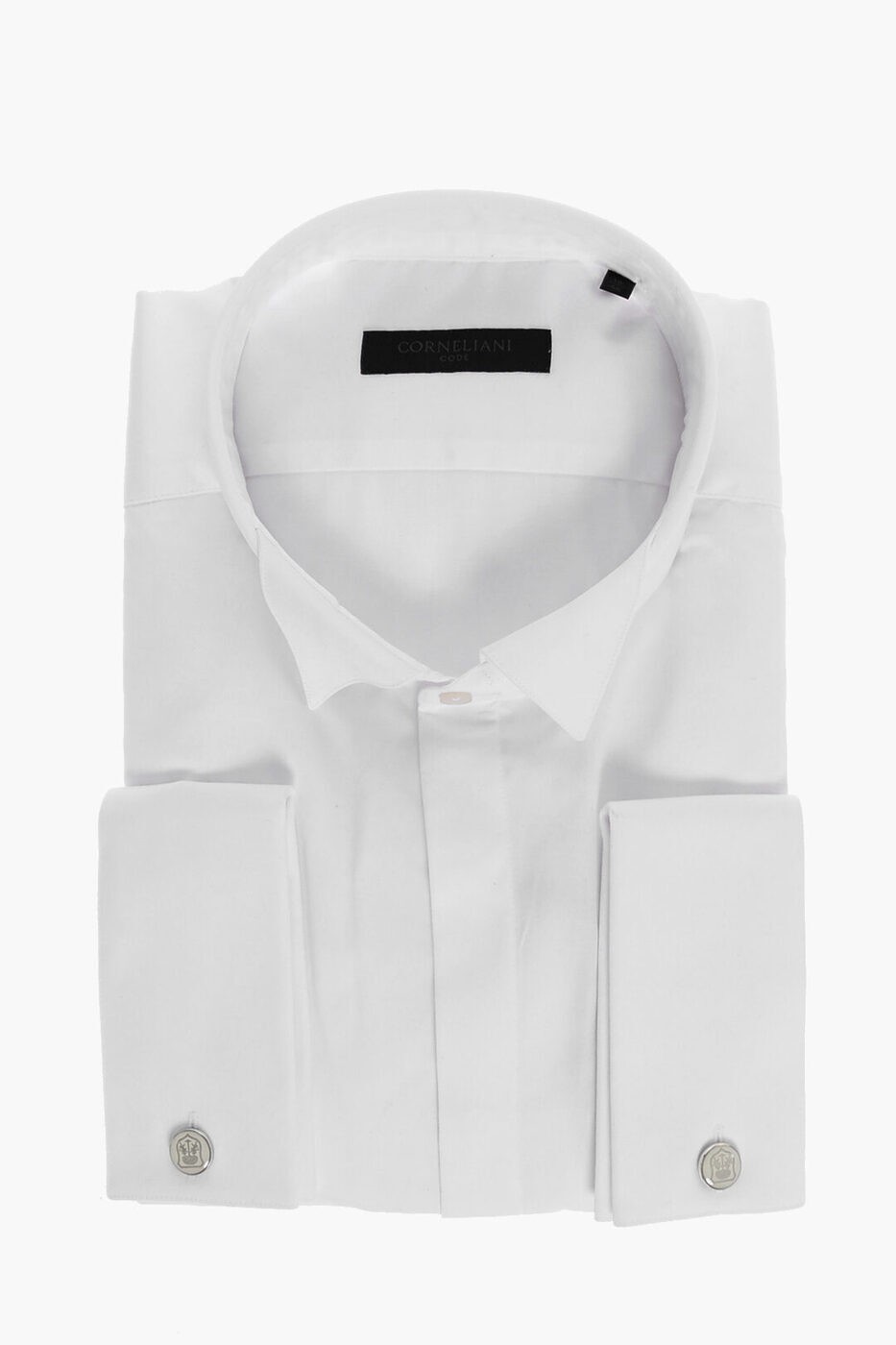 楽天BRANDSHOP・クラージュ楽天市場店コルネリアーニ CORNELIANI シャツ メンズ Shirts CODE WING-TIP SHIRT WITH CONCEALED CLOSURE 91P901 3191102 028 関税 送料無料 ラッピング無料 2020SS dk