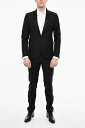 【1000円OFFクーポン配布中!!】 ディースクエアード DSQUARED2 フォーマル スーツ メンズ Formal Outfits WOOL BLEND SINGLE BREASTED SUIT WITH SATIN SHAWL LAPEL S74FT0414 S39408 900 関税 送料無料 ラッピング無料 2020AW dk