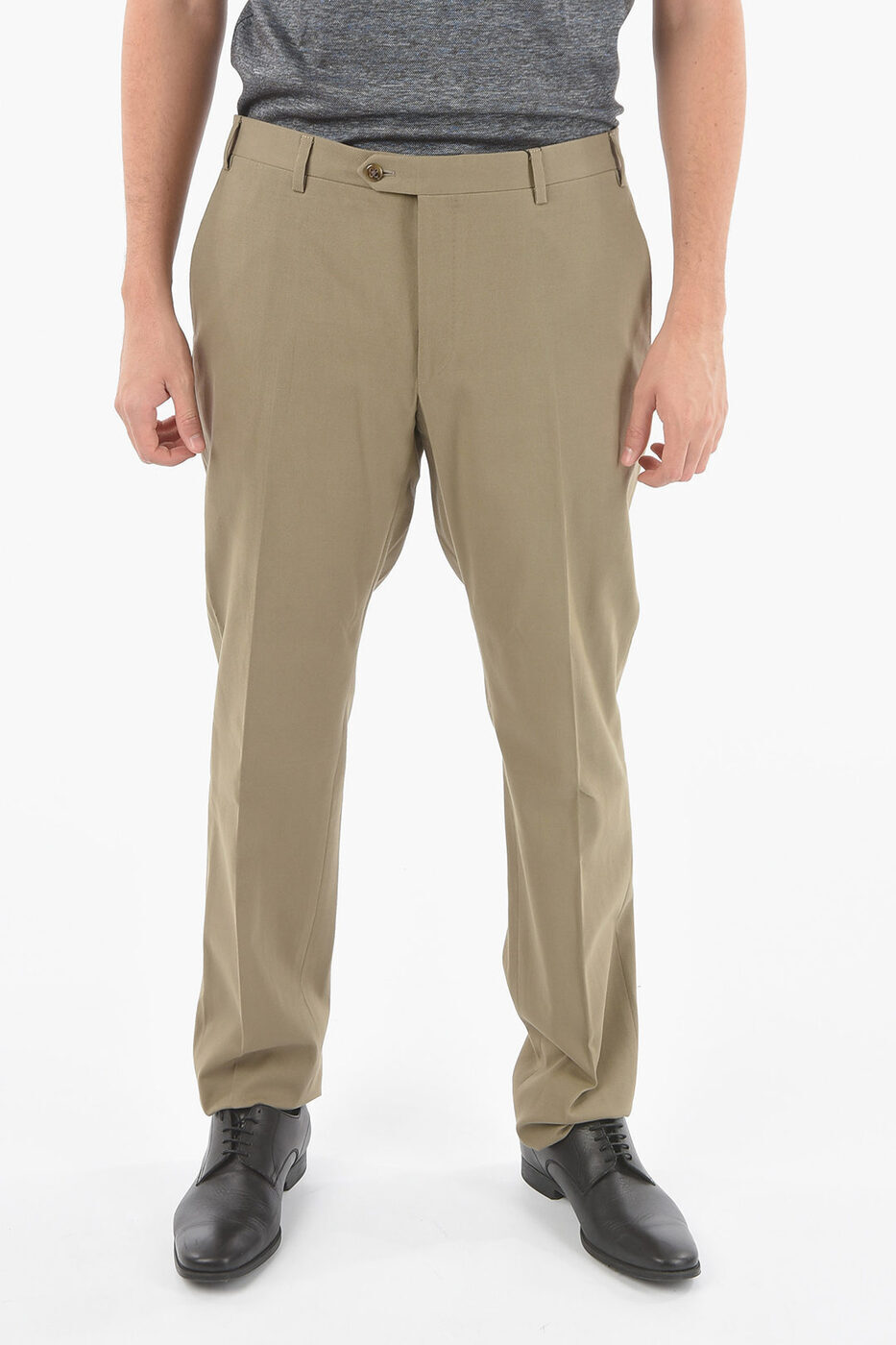 ͥꥢ CORNELIANI ܥ ѥ  Trousers BELT LOOPS SOLID COLOR LEADER ...