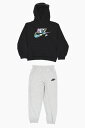 【1000円OFFクーポン配布中!!】 ナイキ NIKE KIDS パンツ ボーイズ Cargo trousers COTTON BLEND JOGGERS AND OUTSIDE HOODIE SET 86M692-GAK 関税 送料無料 ラッピング無料 2020SS dk