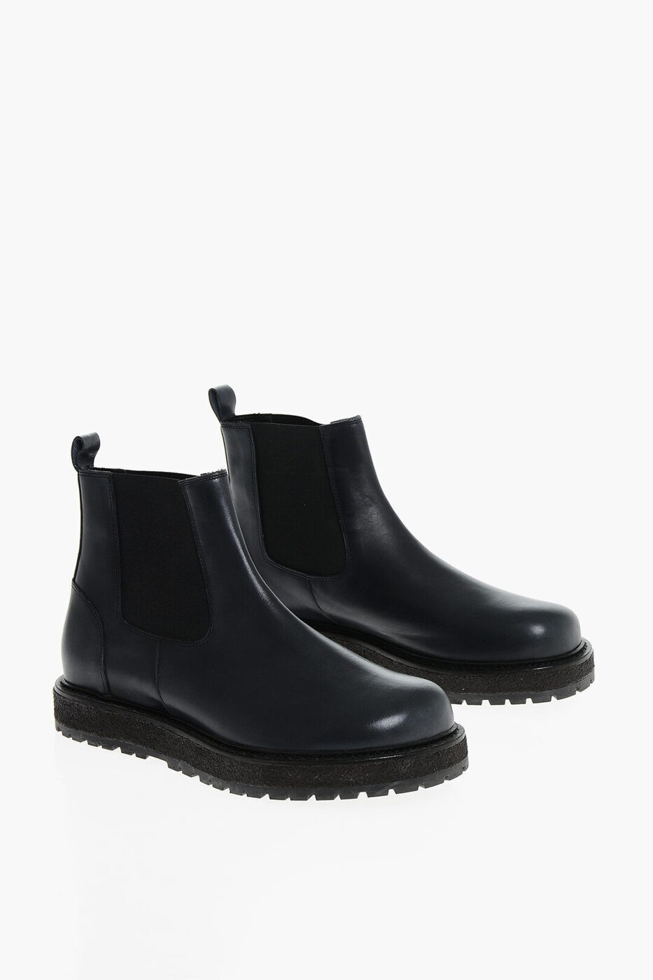 ͥꥢ CORNELIANI ֡  Boots ID LEATHER CHELSEA BOOTS 77TMNN 5920903 001  ...