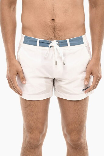 ディースクエアード DSQUARED2 水着 スイムウェア メンズ Swimwear CONTRASTING BANDS MIDI SWIM SHORTS D7B6Z4420 ISA01 100 関税 送料無料 ラッピング無料 2020SS dk ディースクエアード DSQUARED2 水着 スイムウェア メンズ Swimwear CONTRASTING BANDS MIDI SWIM SHORTS D7B6Z4420 ISA01 100 関税 送料無料 ラッピング無料 2020SS dk