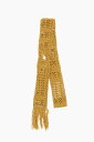 【三連休限定1000円OFF】 ディースクエアード DSQUARED2 ハイテクアクセサリー ファッション小物 レディース Hi-tech accessories SOLID COLOR CROCHET SCARF WITH FRINGES KNW0071 08C04337 8085 関税 送料無料 ラッピング無料 2020AW dk