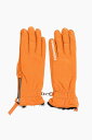 ディースクエアード DSQUARED2 ハイテクアクセサリー ファッション小物 レディース Hi-tech accessories LEATHER GLOVES WITH HALF ZIP AND REAL FUR INNER GLW0022 18903497 6051 関税 送料無料 ラッピング無料 2020AW dk
