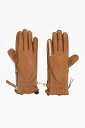 【三連休限定1000円OFF】 ディースクエアード DSQUARED2 ハイテクアクセサリー ファッション小物 レディース Hi-tech accessories LEATHER GLOVES WITH HALF ZIP AND REAL FUR INNER GLW0022 18903497 5076 関税 送料無料 ラッピング無料 2020AW dk