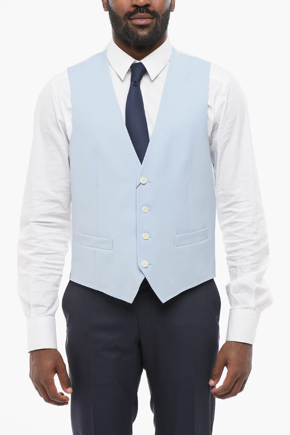 ͥꥢ CORNELIANI եޥ   Formal Outfits CC COLLECTION SILK 4 BUTTONS VES...