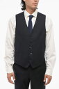 コルネリアーニ CORNELIANI フォーマル スーツ メンズ Formal Outfits VIRGIN WOOL VEST WITH FIVE BUTTOMS 83C261 9118060 001 関税 送料無料 ラッピング無料 2020SS dk