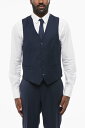 【本日ポイント4倍!!】 コルネリアーニ CORNELIANI フォーマル スーツ メンズ Formal Outfits CC COLLECTION SINGLE-BREASTED REFINED VIRGIN WOOL VEST 25CZ70 2568236 002 関税 送料無料 ラッピング無料 2020AW dk
