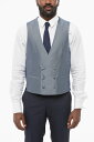 コルネリアーニ CORNELIANI フォーマル スーツ メンズ Formal Outfits CODE BLENDED SILK DOUBLE-BRESTED VEST WITH SLIT POCKET 91CT07 3197183 001 関税 送料無料 ラッピング無料 2020SS dk