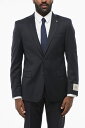【本日ポイント4倍!!】 コルネリアーニ CORNELIANI フォーマル スーツ メンズ Formal Outfits CC COLLECTION 2-BUTTON REFINED VIRGIN WOOL BLAZER 256Z2Z 2568150 001 関税 送料無料 ラッピング無料 2020AW dk