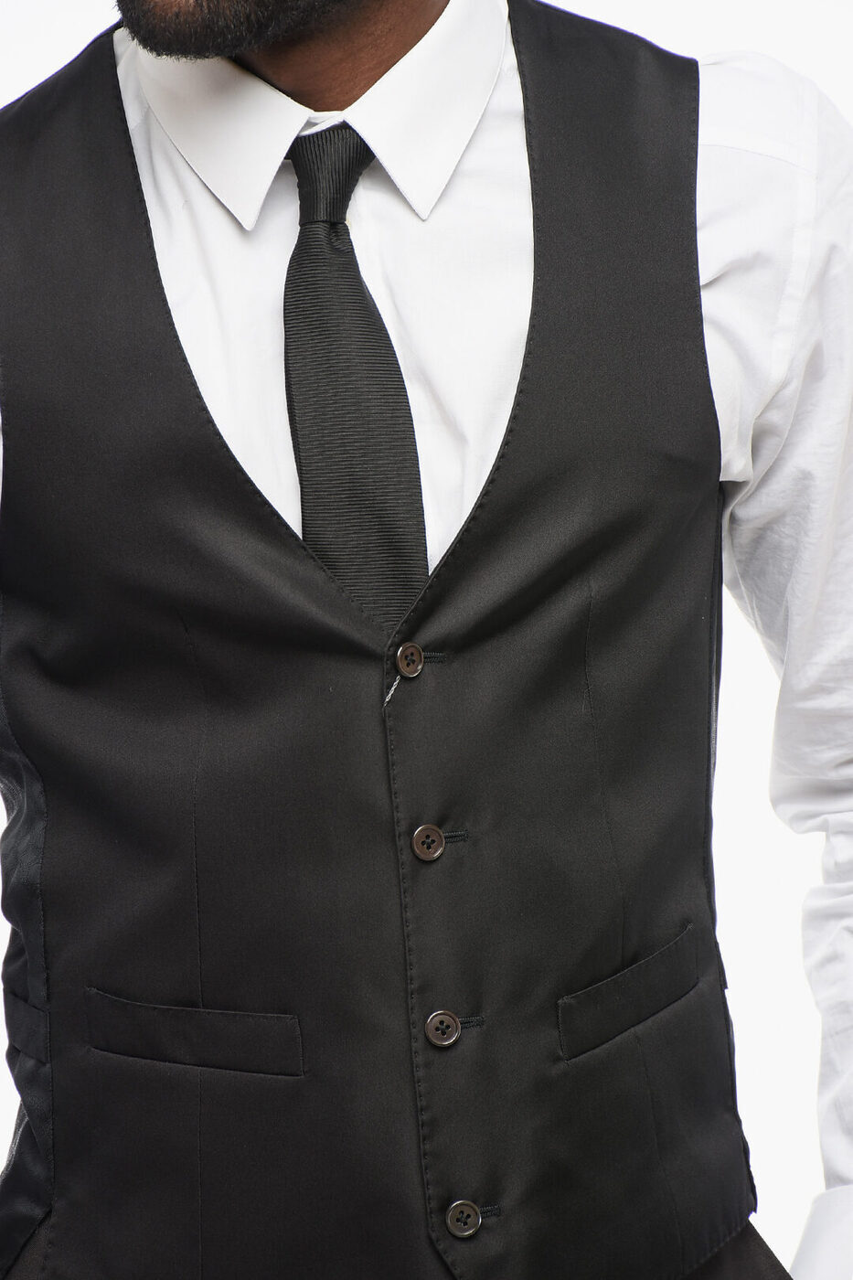 【1000円OFFクーポン配布中!!】 コルネリアーニ CORNELIANI フォーマル スーツ メンズ Formal Outfits SILK SATIN VEST WITH FIVE BUTTONS 79C095 7117199 020 関税 送料無料 ラッピング無料 2020SS dk
