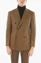【1000円OFFクーポン配布中!!】 コルネリアーニ CORNELIANI フォーマル スーツ メンズ Formal Outfits LINED DOUBLE-BREASTED HOPSACK BLAZER WITH FLAP POCKET 886224-1816201-033 関税 送料無料 ラッピング無料 2020AW dk