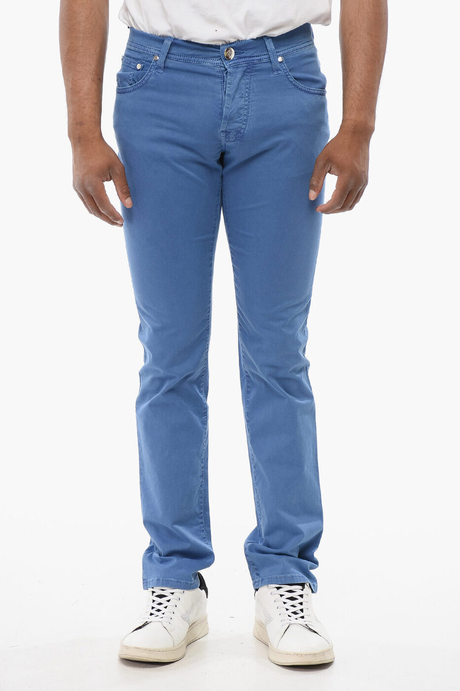 ͥꥢ CORNELIANI ܥ ѥ  Trousers ID LUXURY DENIM TON-SUR-TON EM...